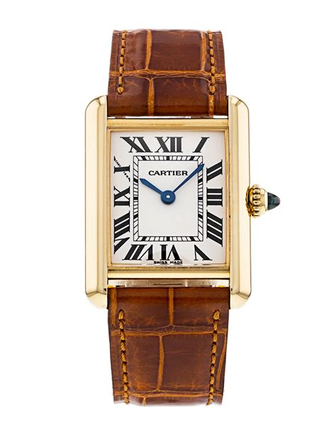 cartier tank louis cartier vintage|cartier tank must preowned.